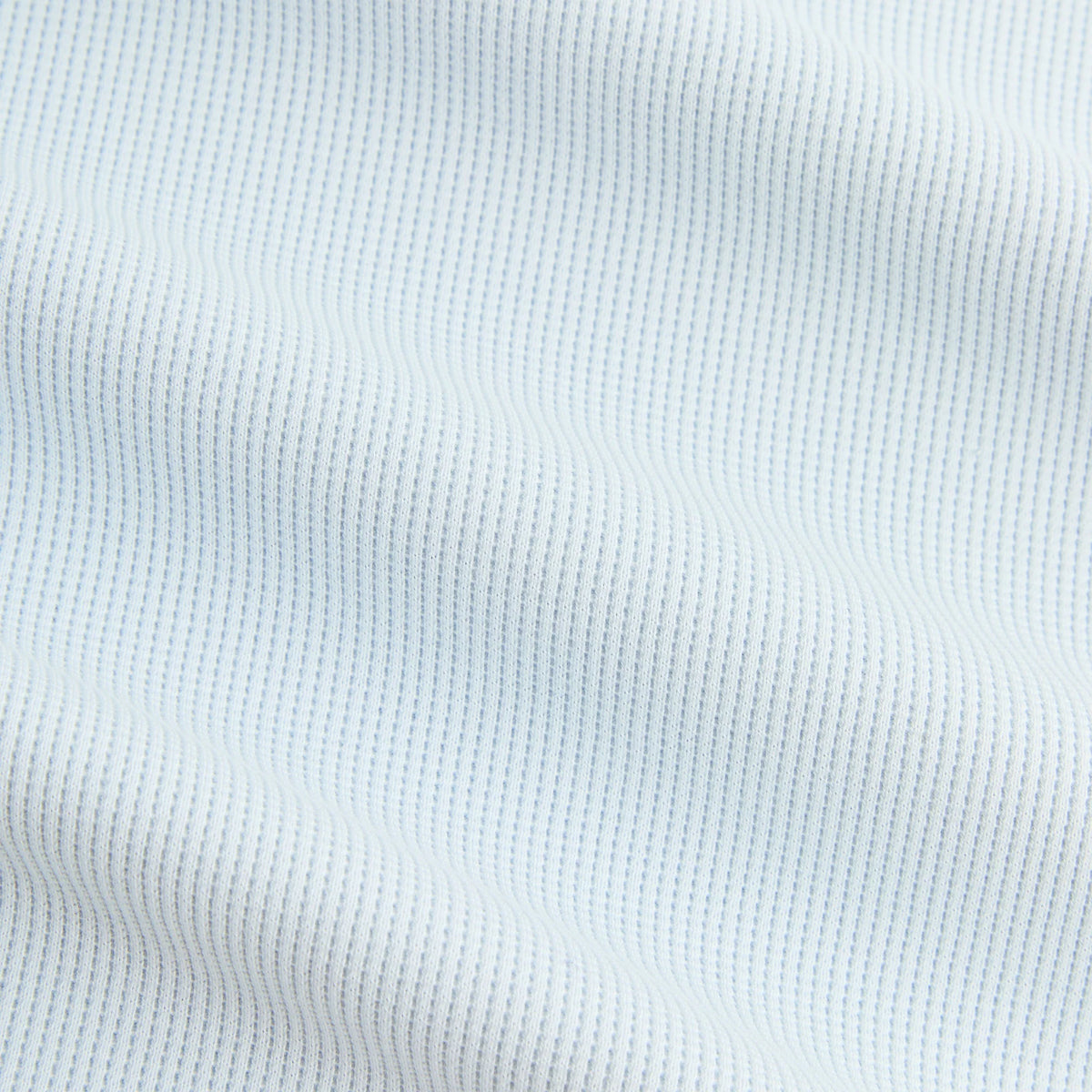 Kith Micro Waffle Drew Polo - Light Indigo