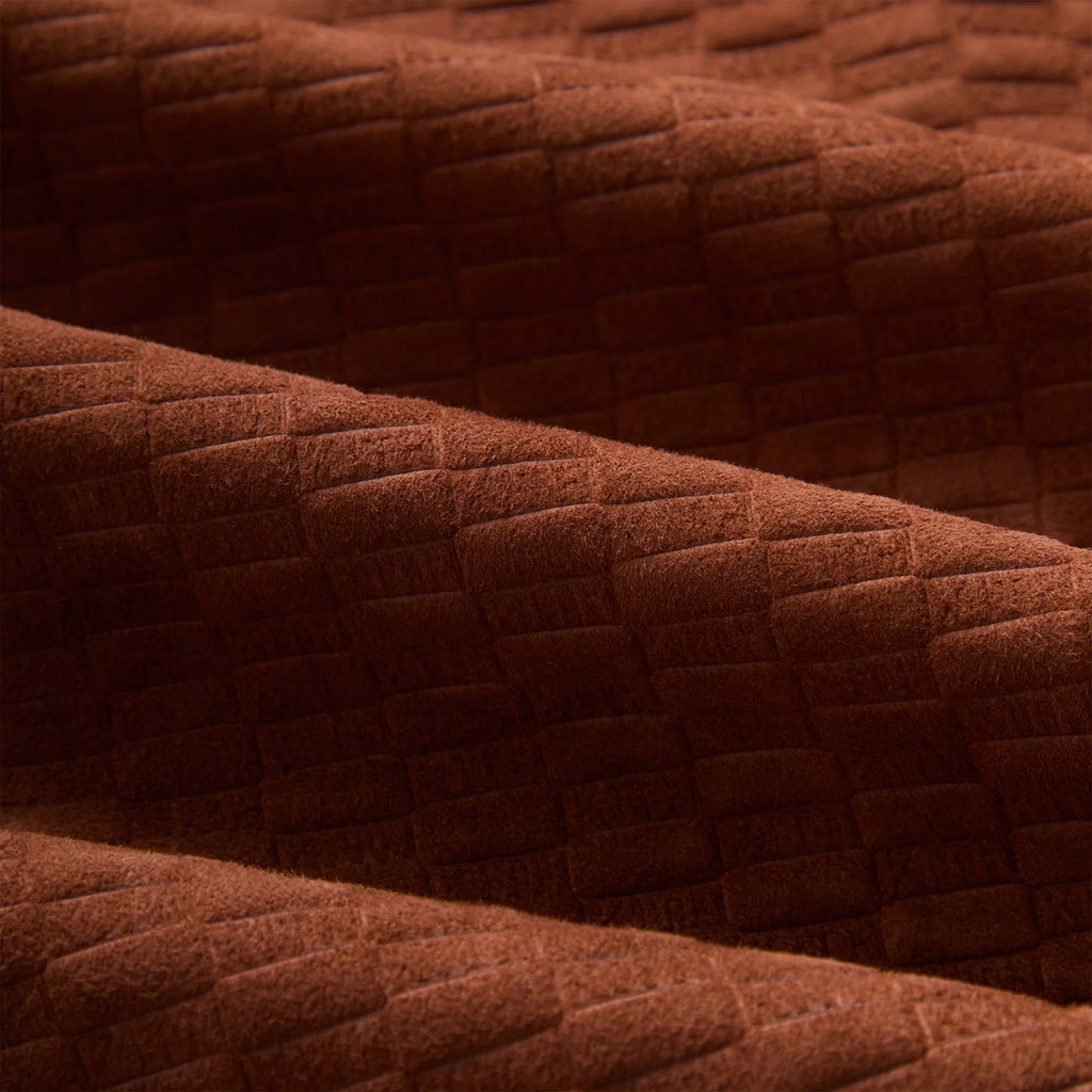 Kith Monogram Suede Apollo II Shirt - Walnut