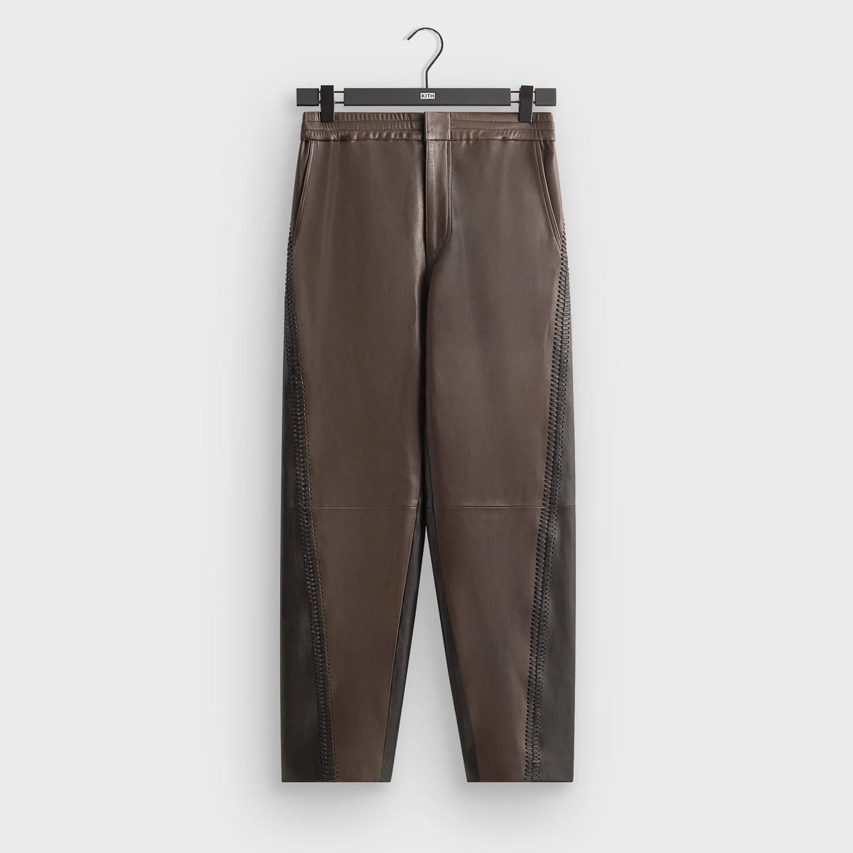 &Kin Irving Combo Leather Moto Pant - Hickory