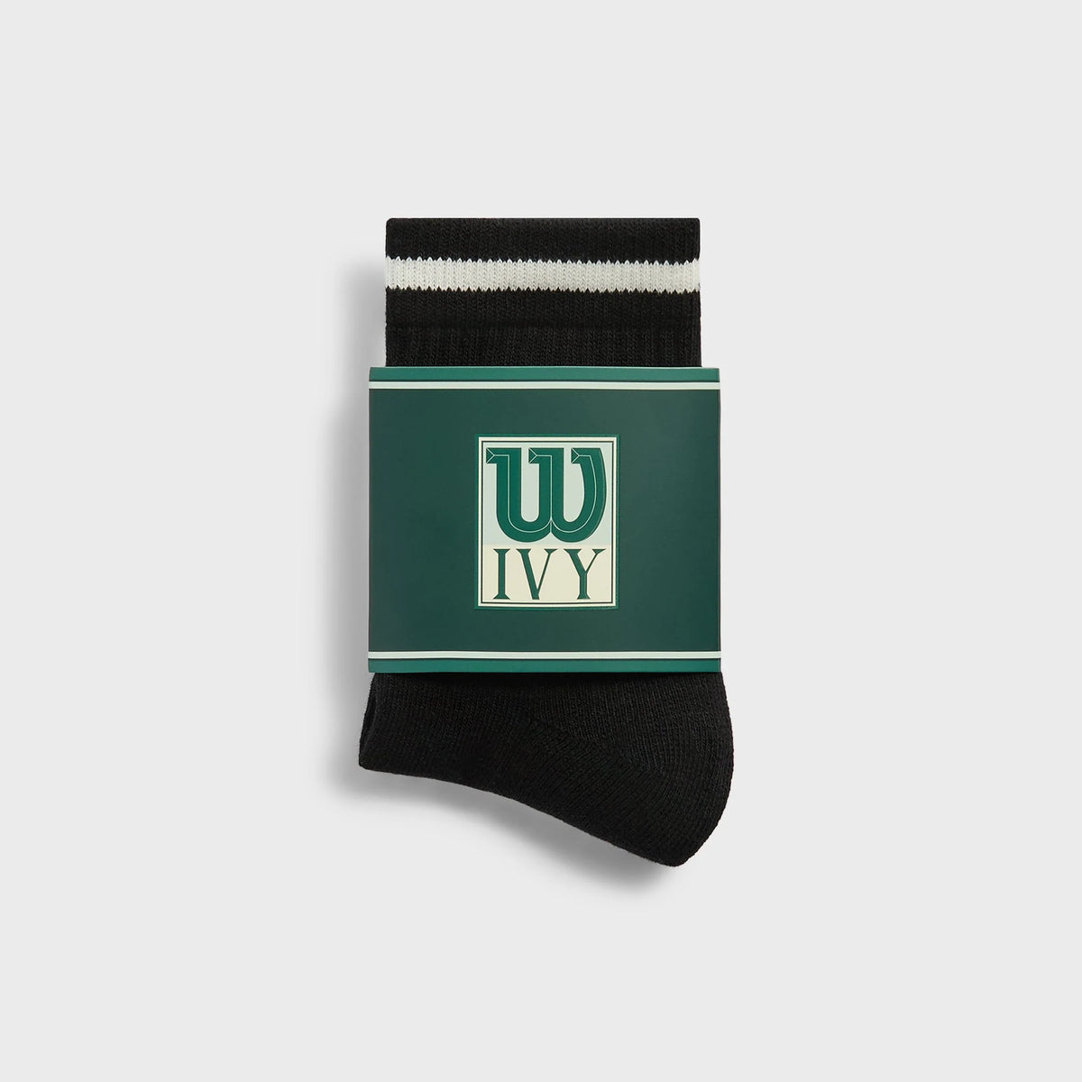 Kith Ivy for Wilson Quarter Top Socks - Black
