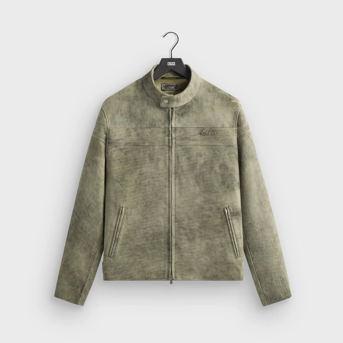 Kith Washed Suede Rossi Moto Jacket - Flagstaff