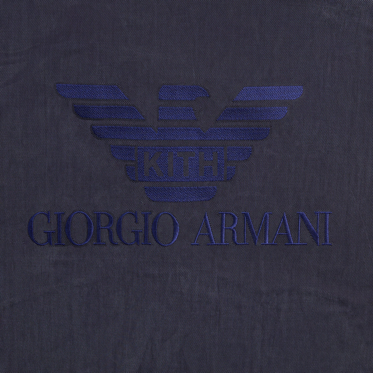 Giorgio Armani & Kith Short Sleeve Thompson Crossover Shirt - Nocturnal