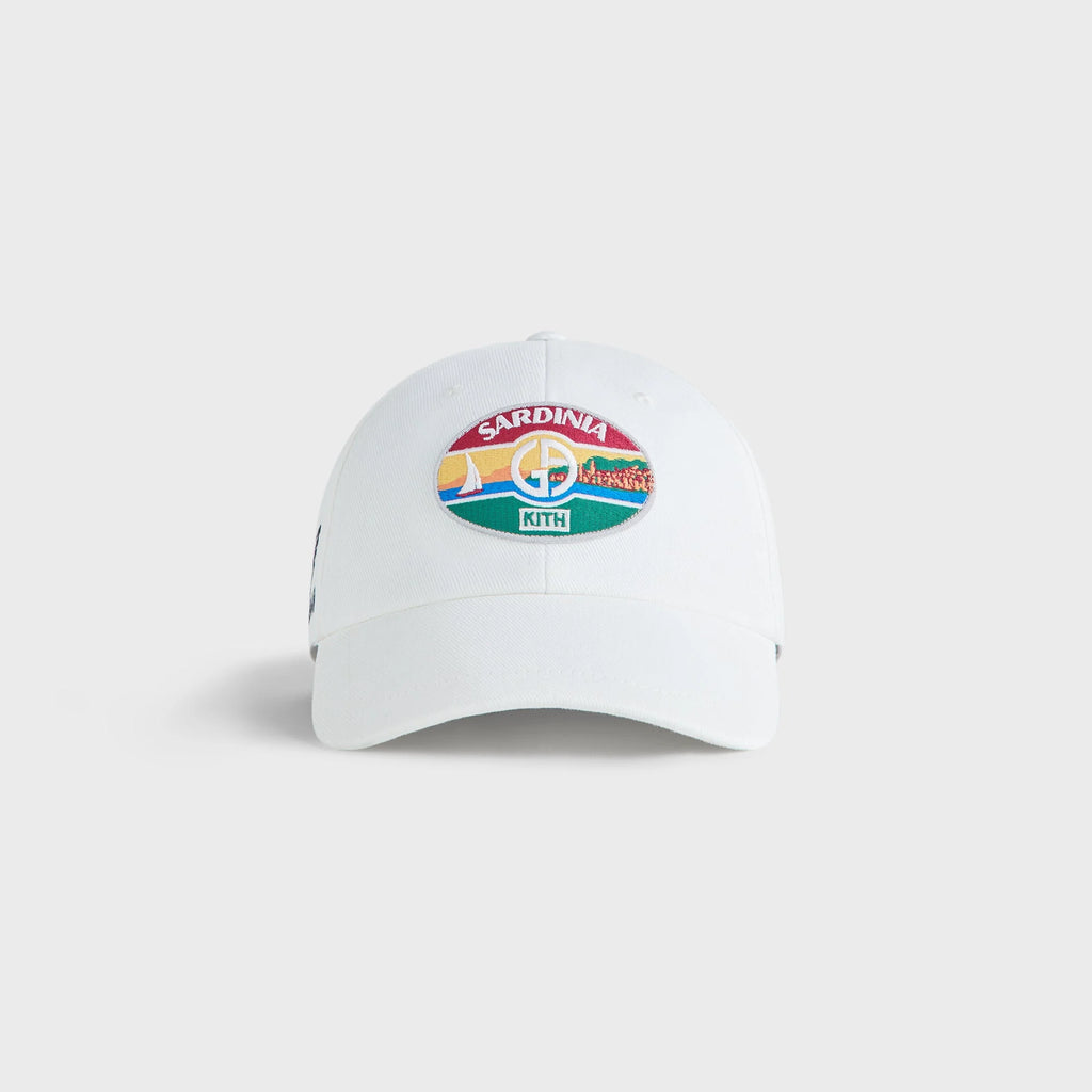 Giorgio Armani & Kith Sardinia Classic Cap - White