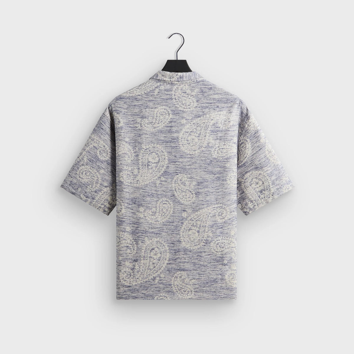 Kith Heathered Paisley Torin Shirt - Light Indigo