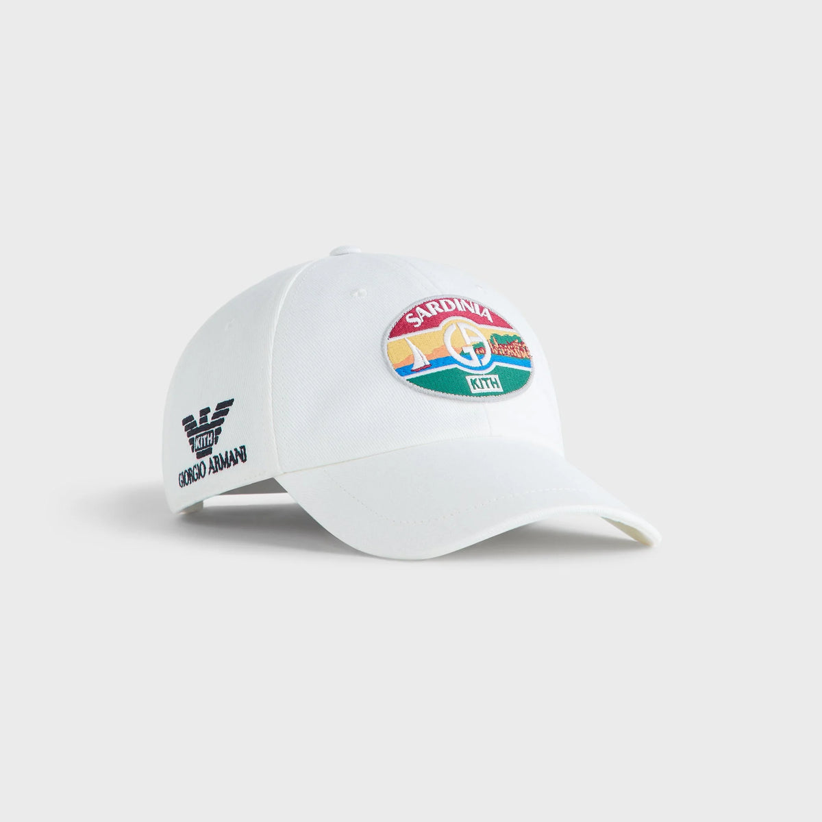 Giorgio Armani & Kith Sardinia Classic Cap - White