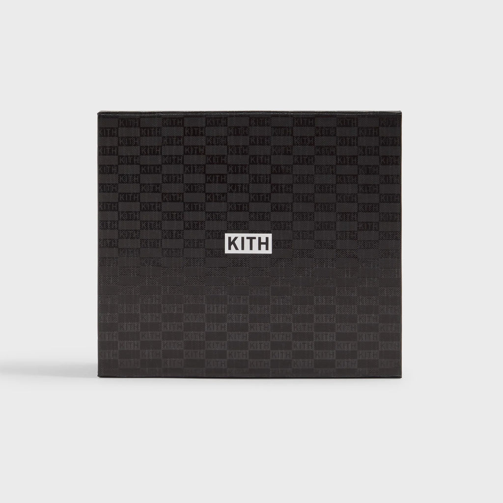 Kith Monogram Suede Card Holder - Incognito