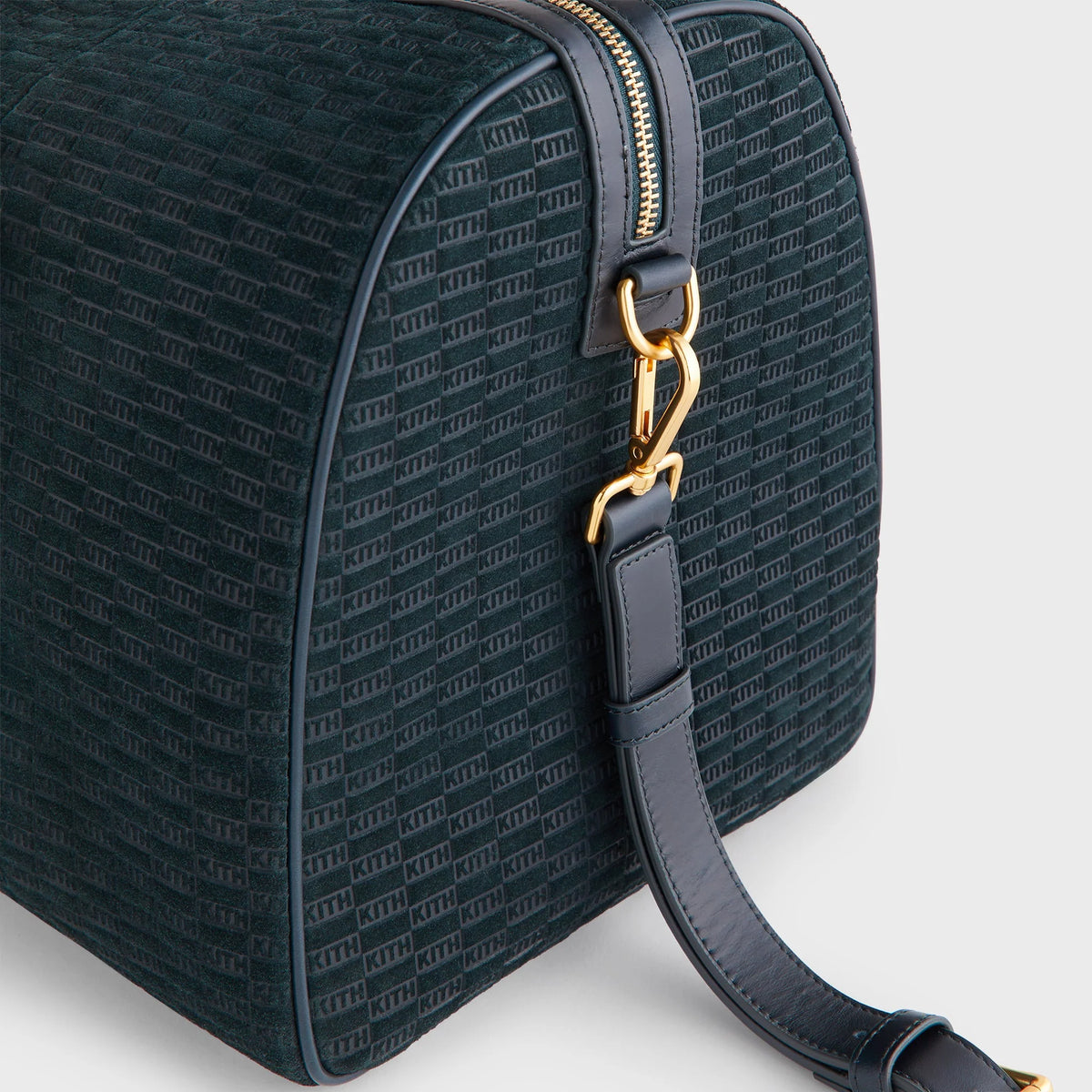 Kith Monogram Suede Traveler K40 Bag - Stadium
