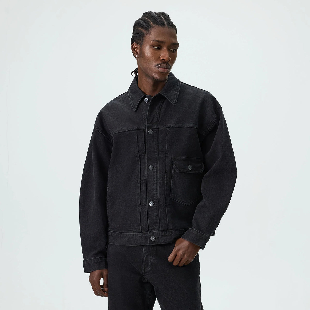 Kith Alonzo Denim Jacket - Washed Black