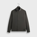 Giorgio Armani & Kith &Kin Asymmetrical Zip Front Shirt - Dark Ash