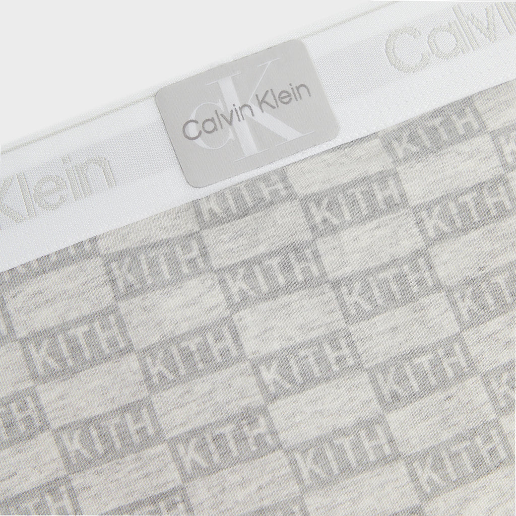 Kith for Calvin Klein Classic Boxer Brief - Light Heather Grey