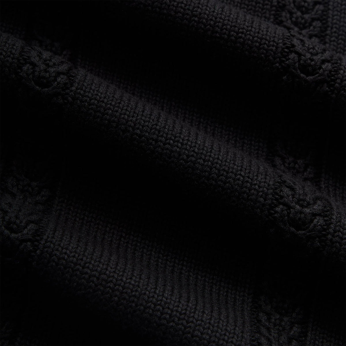 Kith Wagner Long Sleeve Soccer Sweater - Black