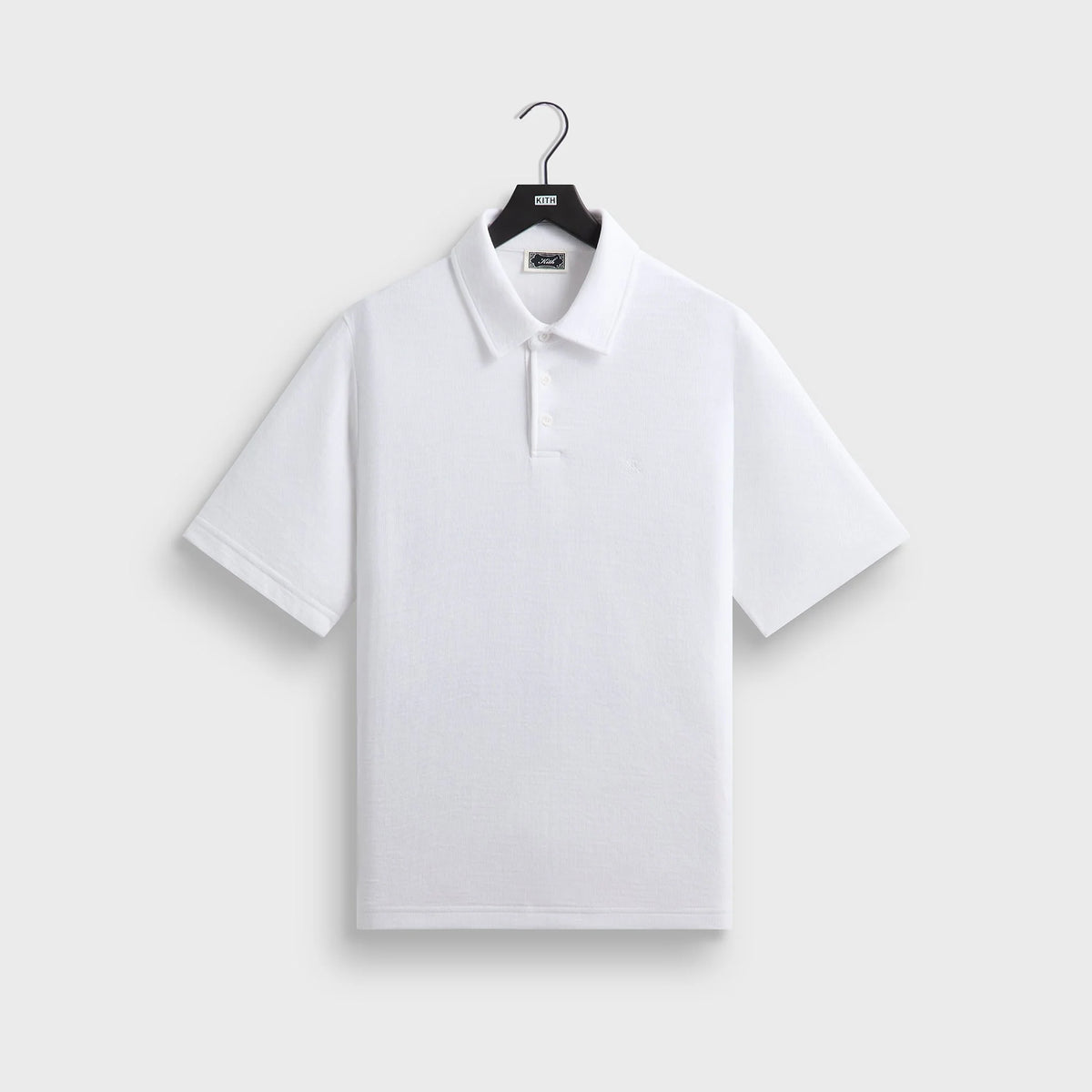 Kith Double Face Jersey Heathrow Polo - White