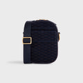 Kith Monogram Suede Passenger K15 Bag - Ink