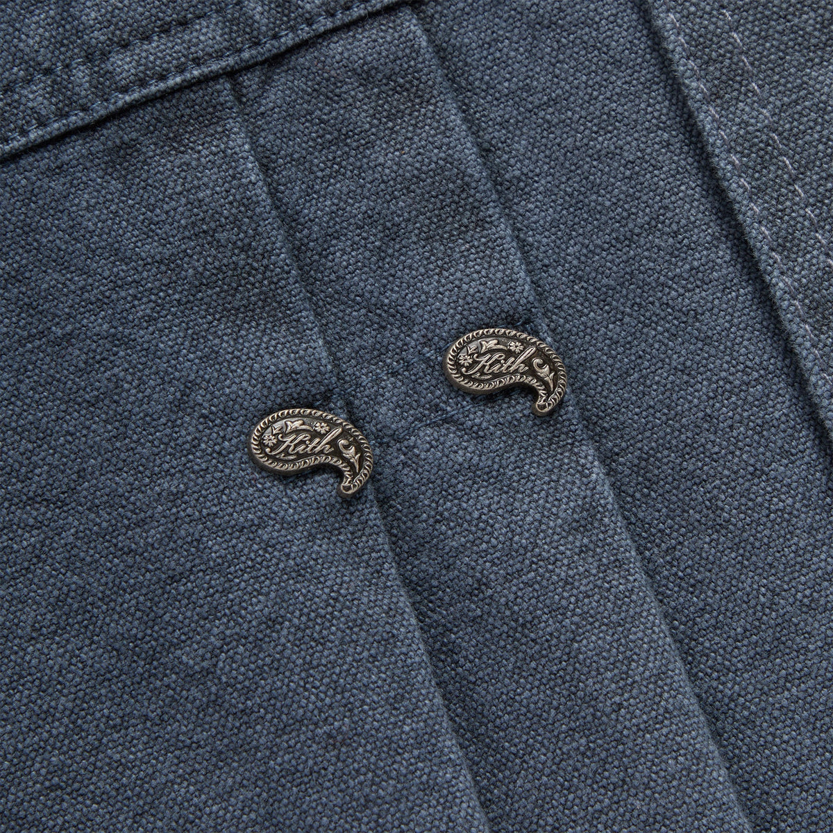 Kith Washed Canvas Ariel Blouson Jacket - Placid