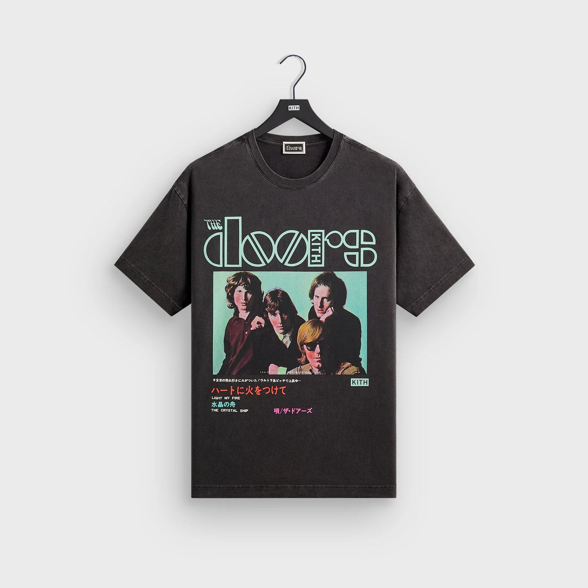 Kith Records for The Doors Japan Import Vintage Tee - Black