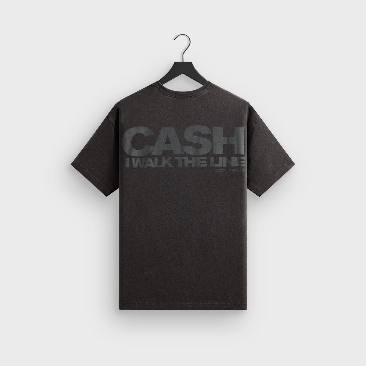 Kith Records for Johnny Cash I Walk The Line Vintage Tee - Black