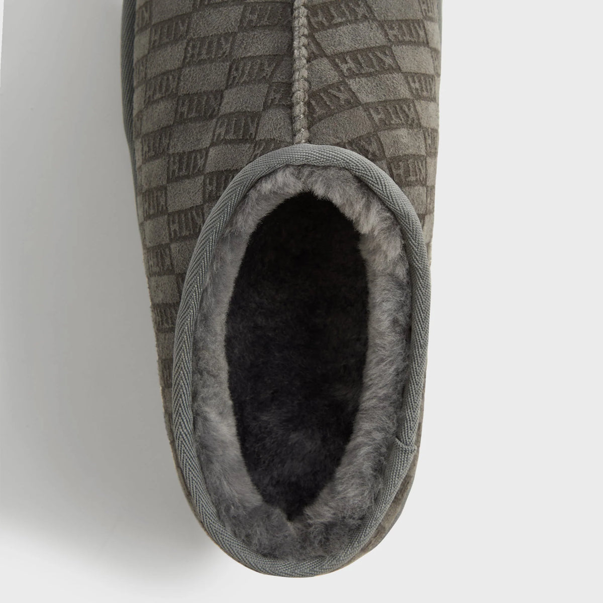 Kith Monogram Shearling Slippers - Idea