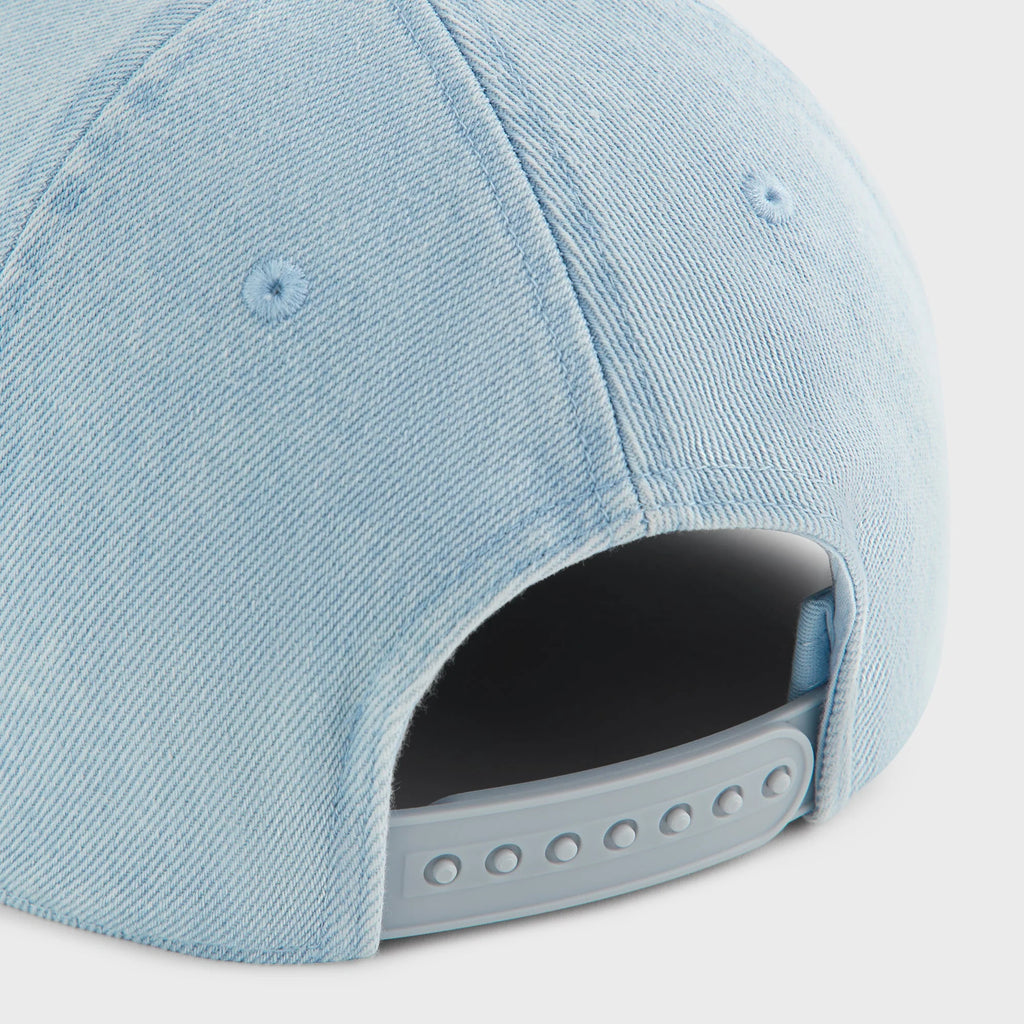 Kith K&K New York Denim Bay Low Pinch Crown Snapback - Light Indigo