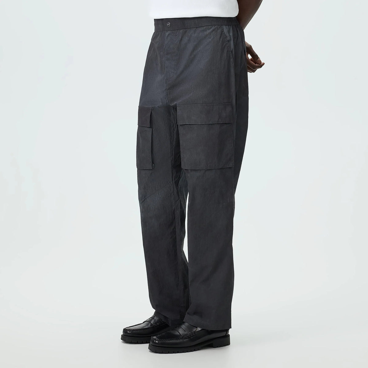 Kith Garment Dyed Nylon Hooper Pant - Thunder