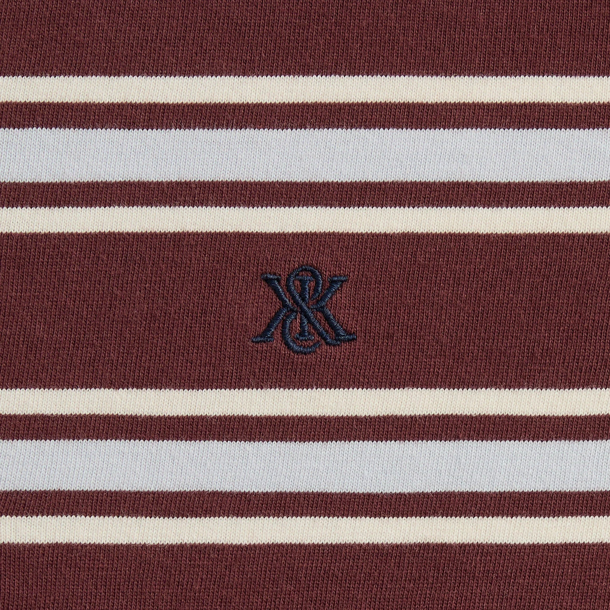 Kith Stripe LAX Tee 2.0 - Magma