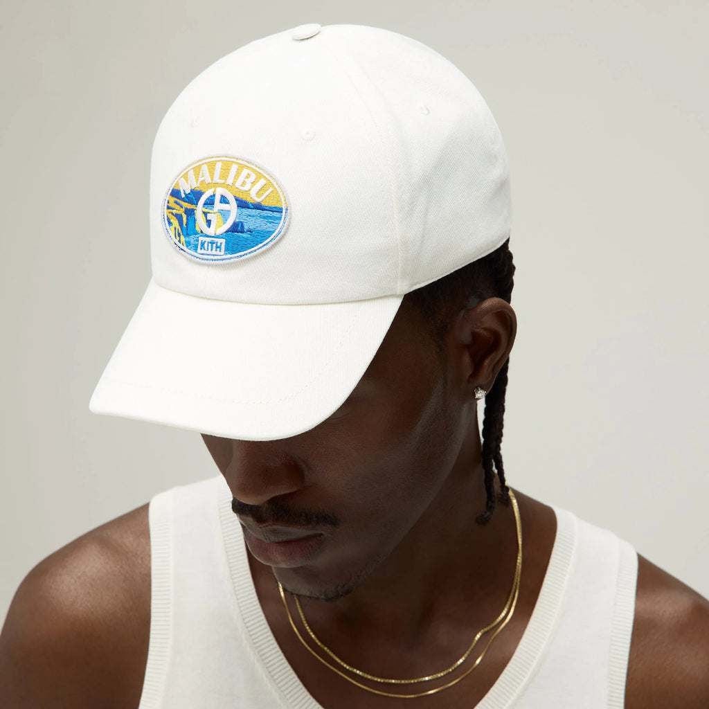 Giorgio Armani & Kith Malibu Classic Cap - White