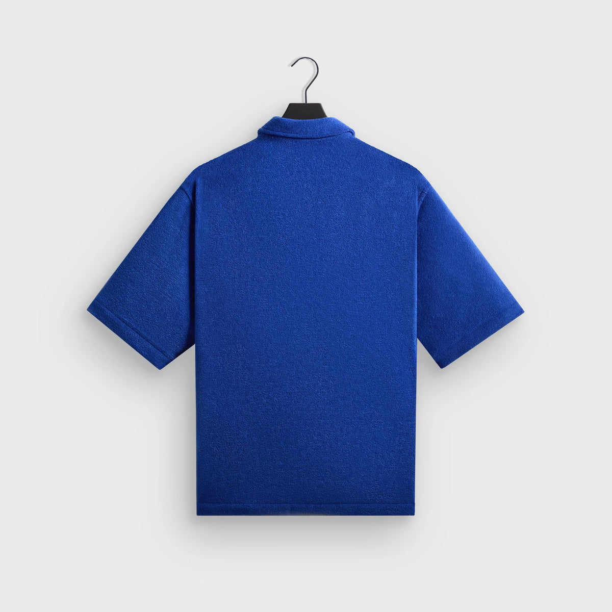 Kith Towel Boucle Boxy Collared Overshirt - Cyclone
