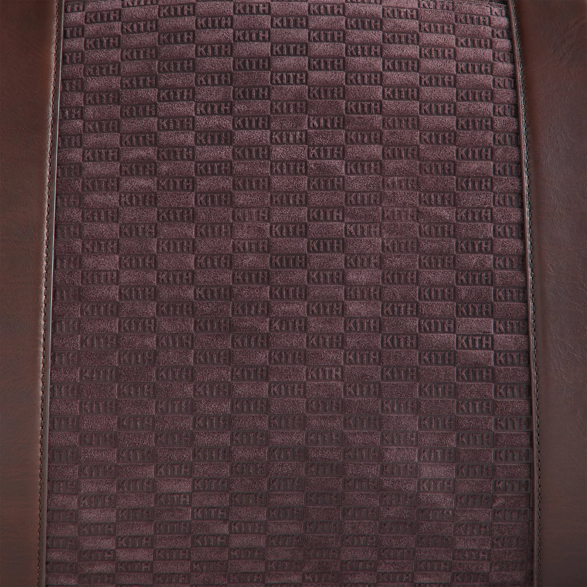 Kith Monogram Suede Traveler K55 Bag - Incognito