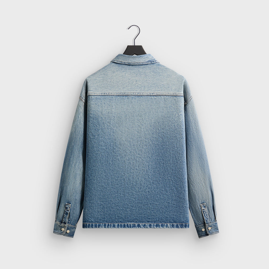 Kith Henson Denim Shirt - Mid Indigo