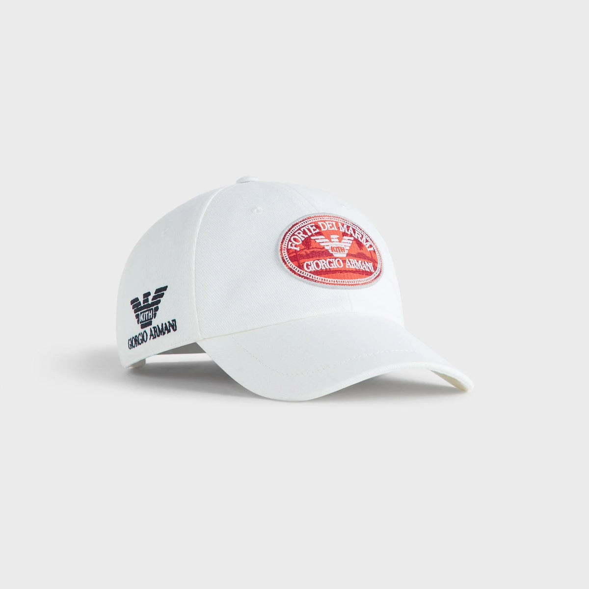 Giorgio Armani & Kith Forte dei Marmi Classic Cap - White