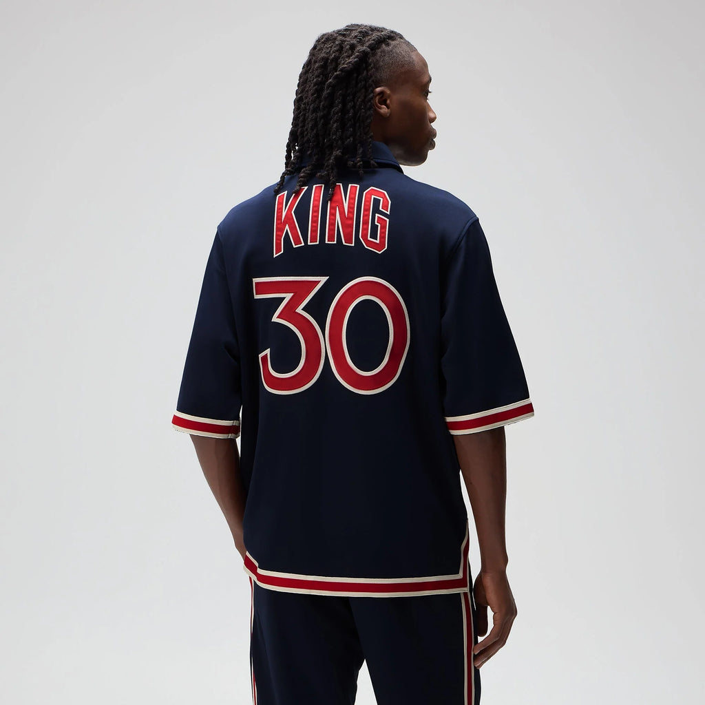Kith for the New York Knicks Bernard King Woodpoint Shirt - Nocturnal