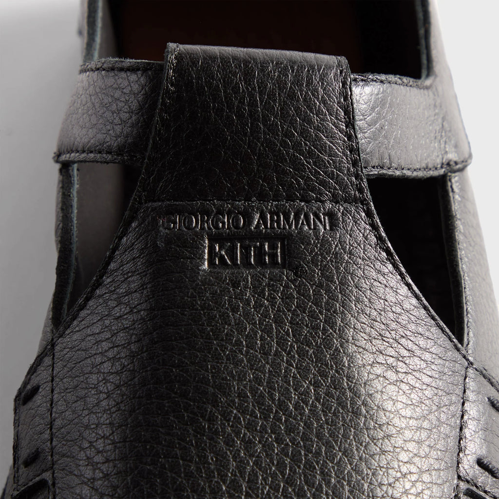 Giorgio Armani & Kith Espadrilla - Deer Black