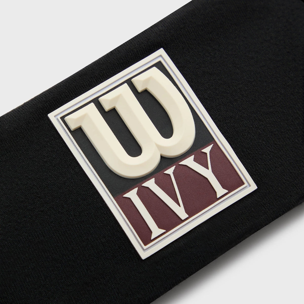 Kith Ivy for Wilson Logo Wide Headband - Black