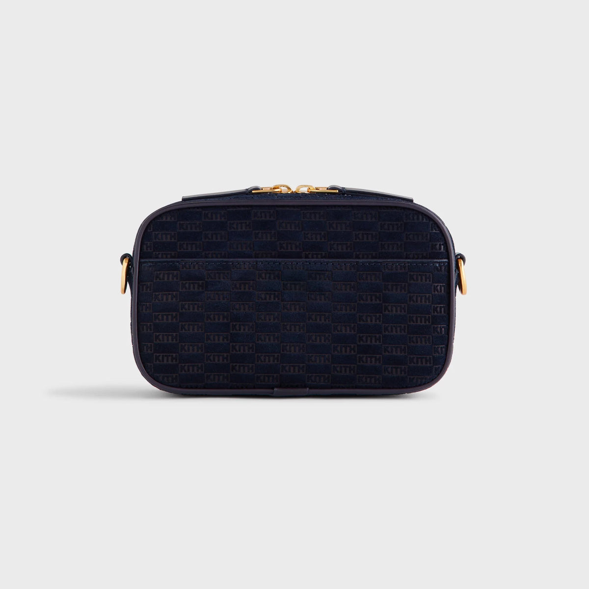 Kith Monogram Suede Crosswalk K20 Bag - Ink