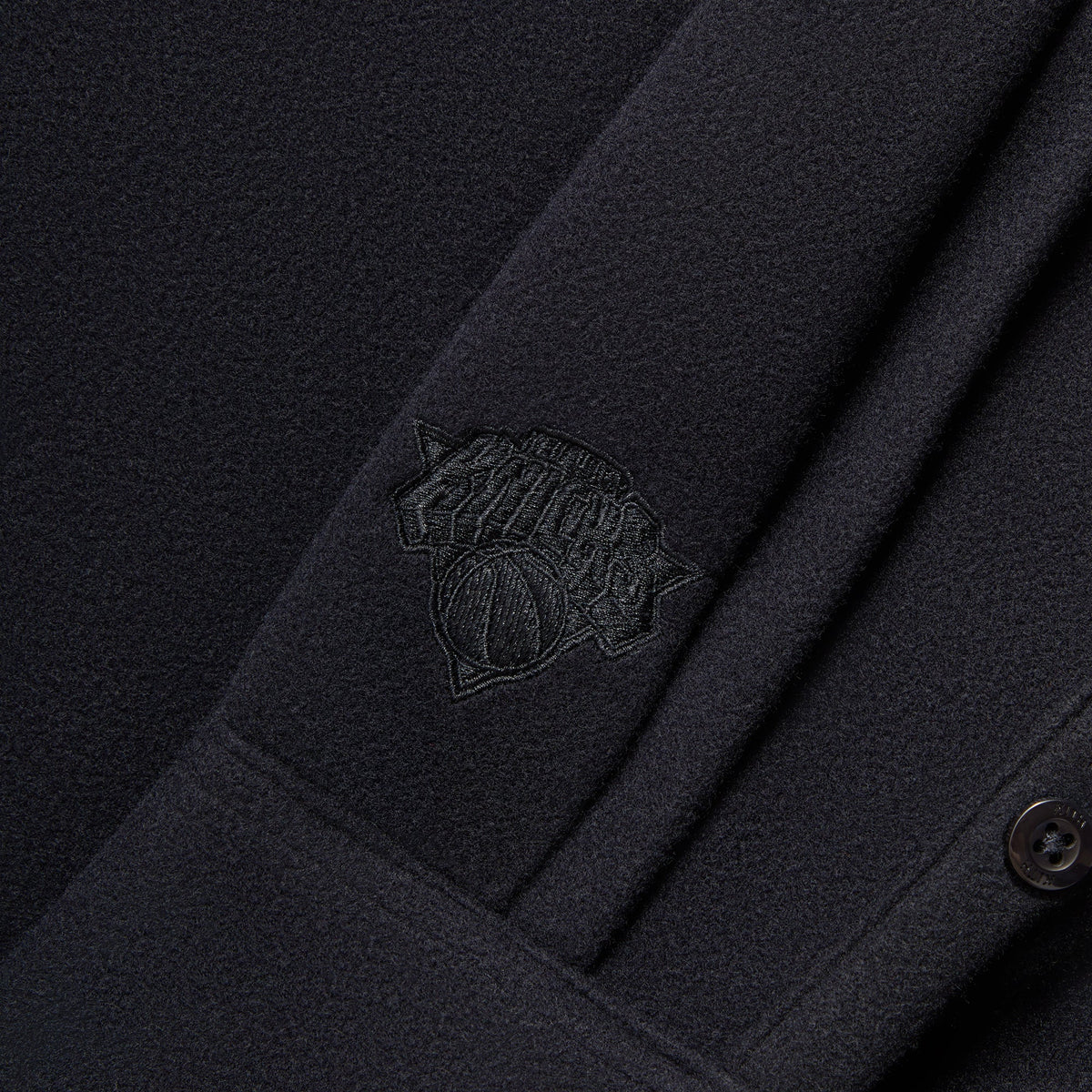 Kith for the New York Knicks Felted Apollo Shirt - Nocturnal