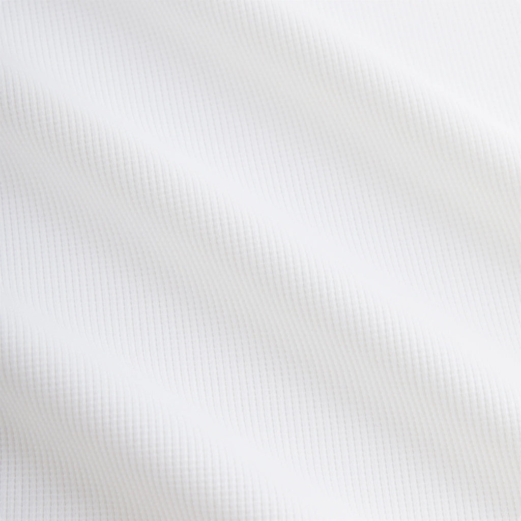 Kith Micro Waffle Drew Polo Shirt - White