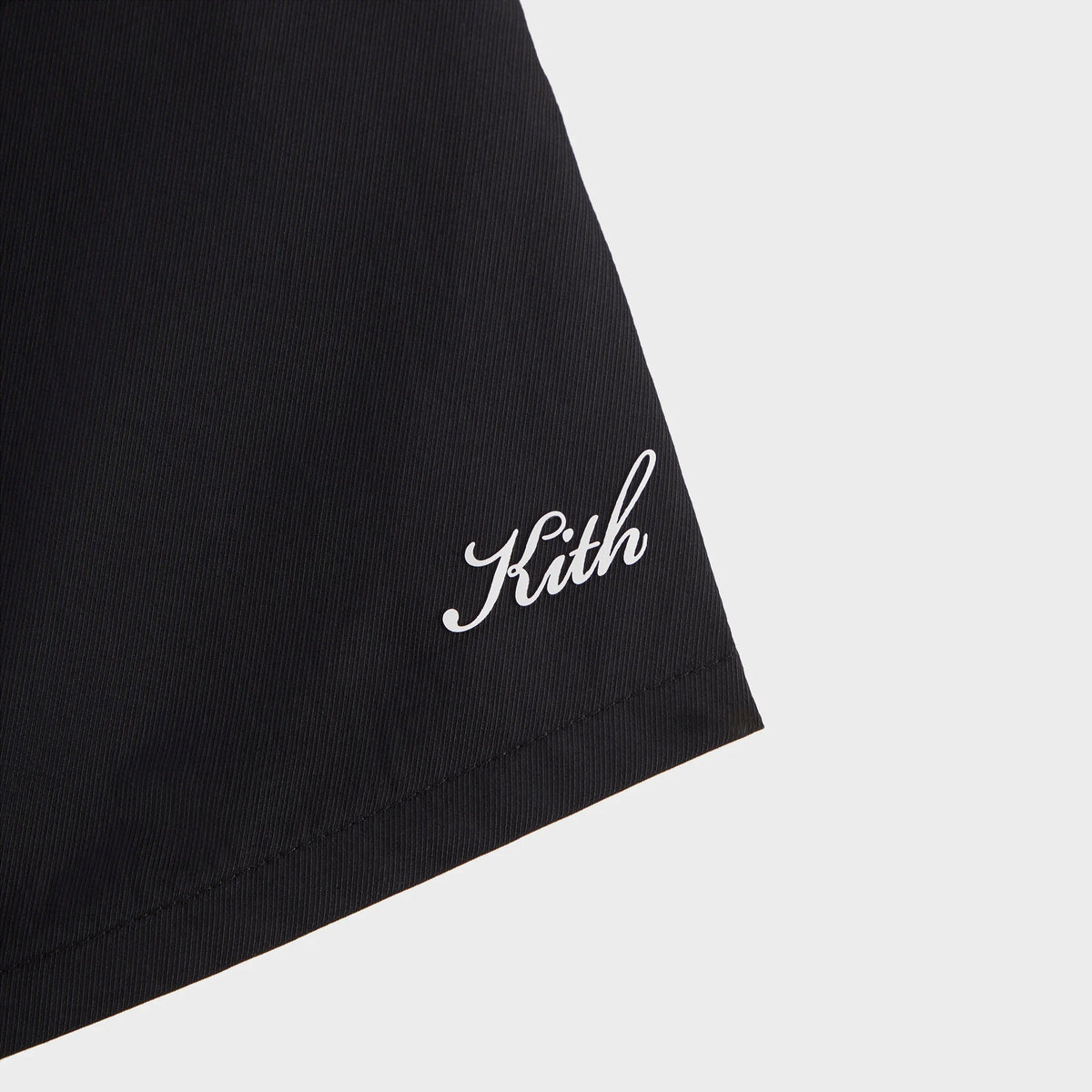 Kith Twill Collins Swim Short - Black