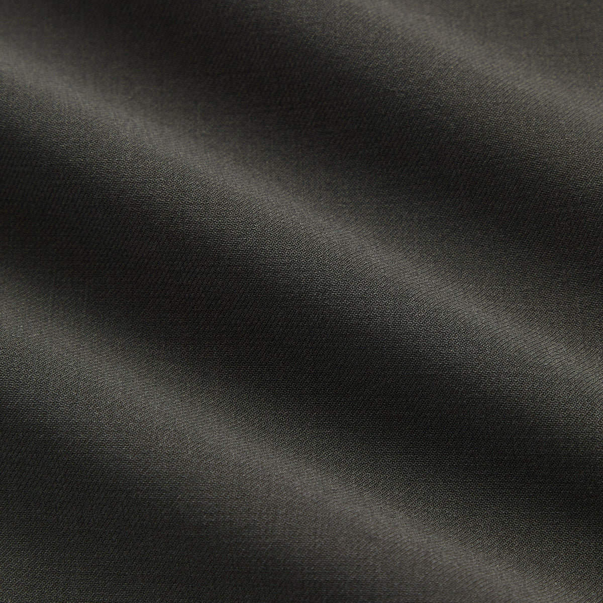 Giorgio Armani & Kith &Kin Asymmetrical Zip Front Shirt - Dark Ash