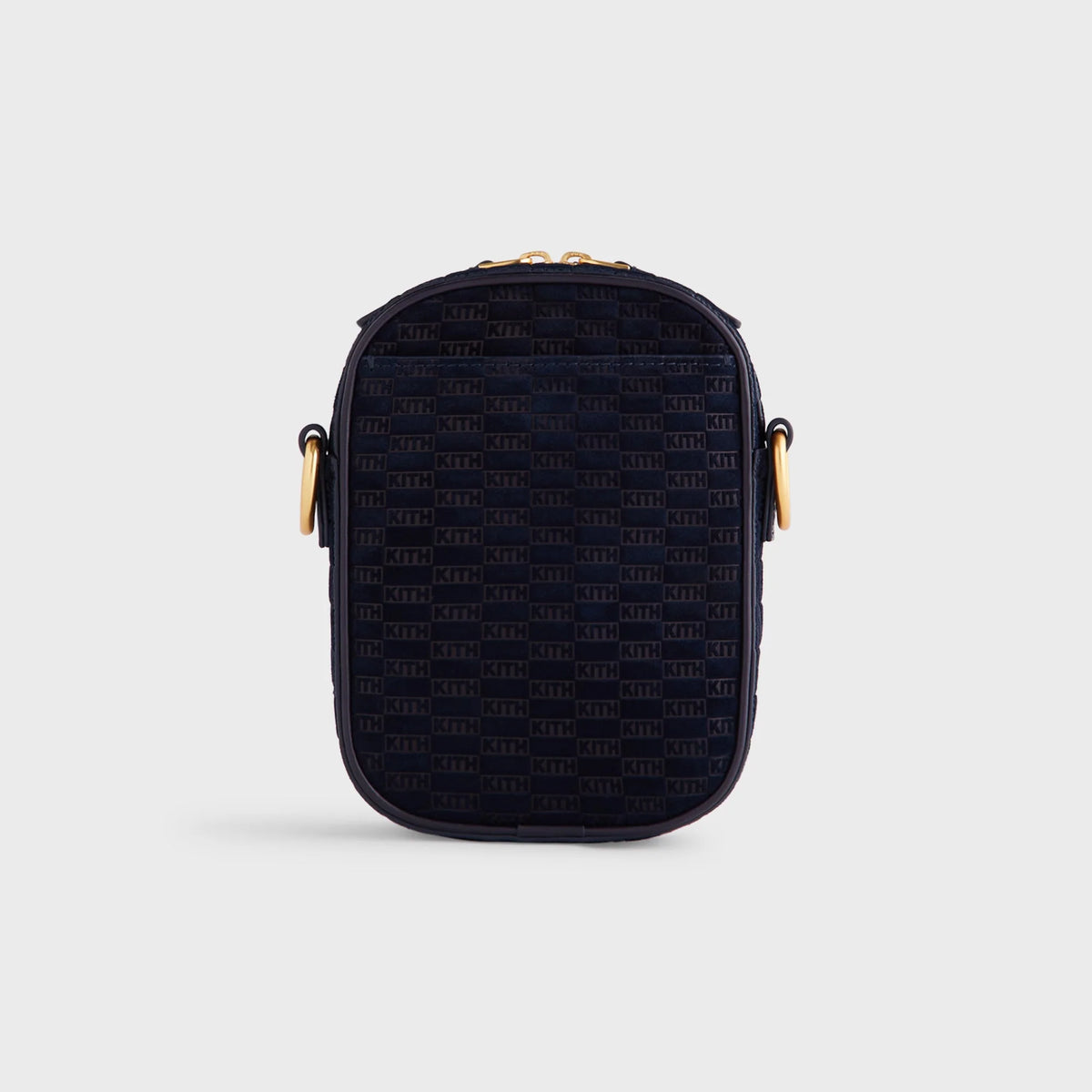 Kith Monogram Suede Passenger K15 Bag - Ink