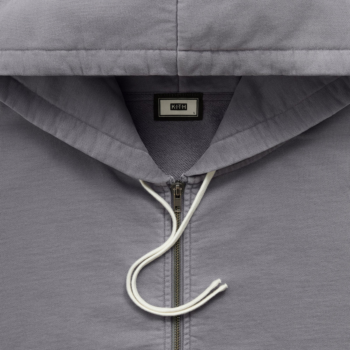Kith 101 Soft Brushed Terry Braxton Zip Hoodie - Influence