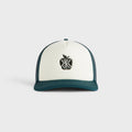 Kith Poly Foam Apple Crest Embroidery Nolan Trucker Hat - Stadium