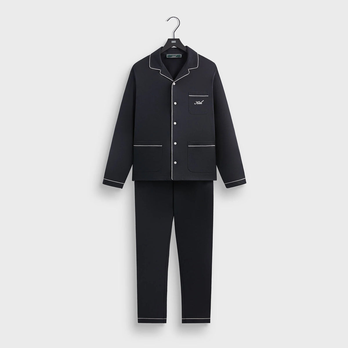 Kith Script Pajama Set - Black
