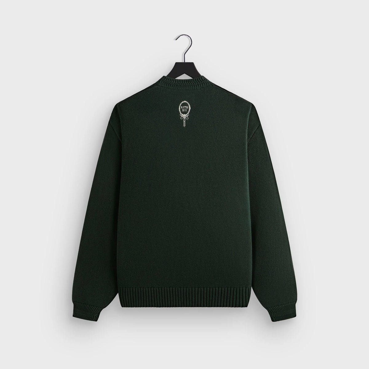 Kith Ivy Emblem Crewneck Sweater - Ivy Green