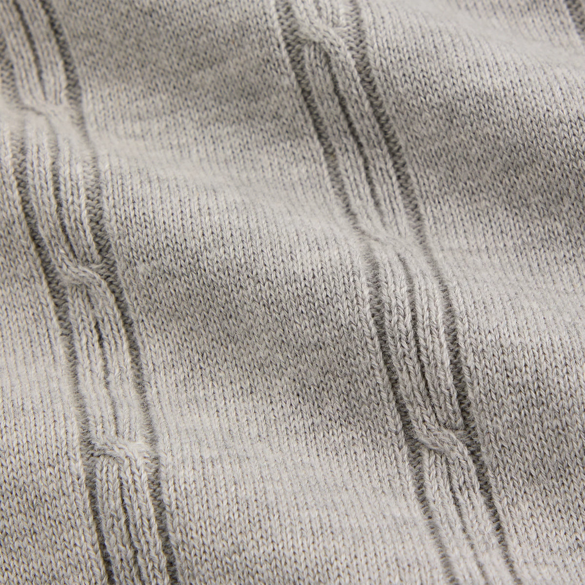 Kith Tilden Polo - Light Heather Grey