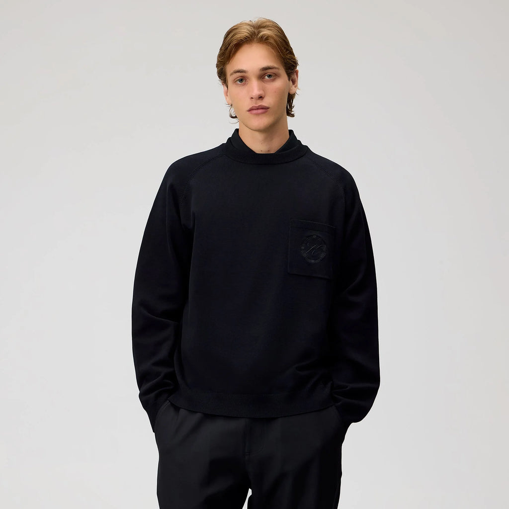 Kith Ivy Fine Knit Addison Sweater - Black