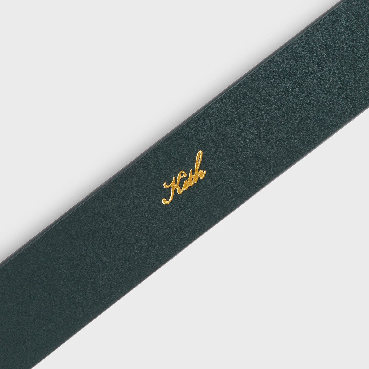 Kith Monogram Suede Leather Belt - Stadium