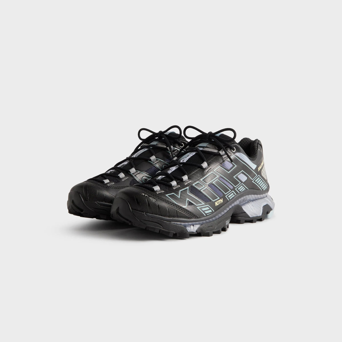 Kith for Salomon XT-4K - Black / Alloy / Blue Fog