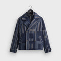 Kith Everett Cropped Moto Trench - Nocturnal