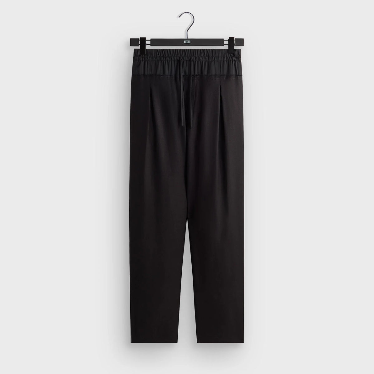 &Kin Linen Viscose Twill Emil Pant - Black