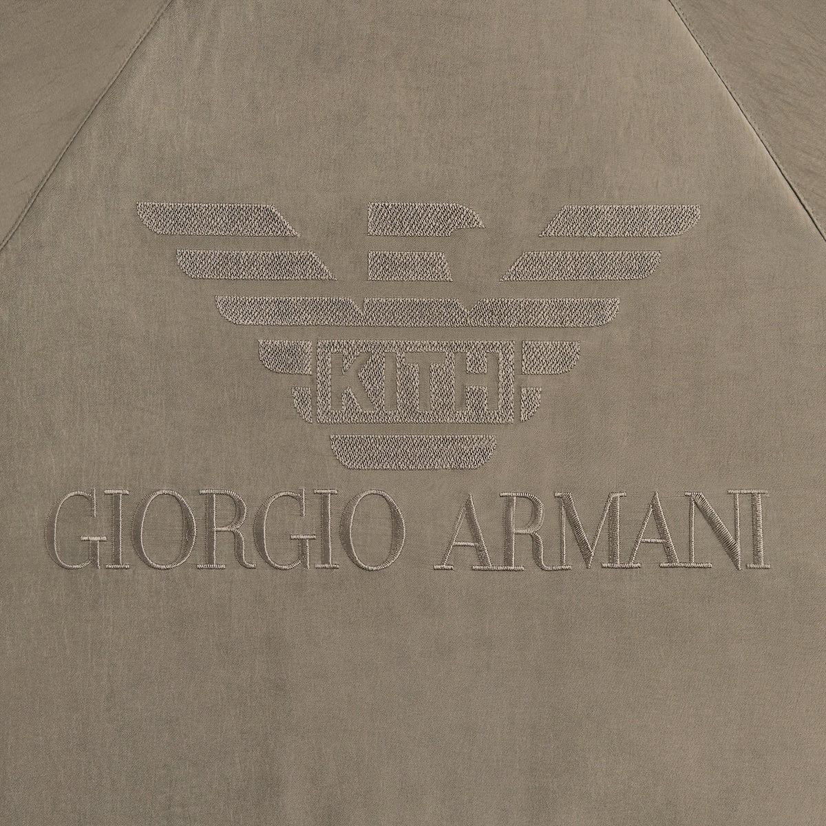 Giorgio Armani & Kith Silky Bomber Jacket - Gravel