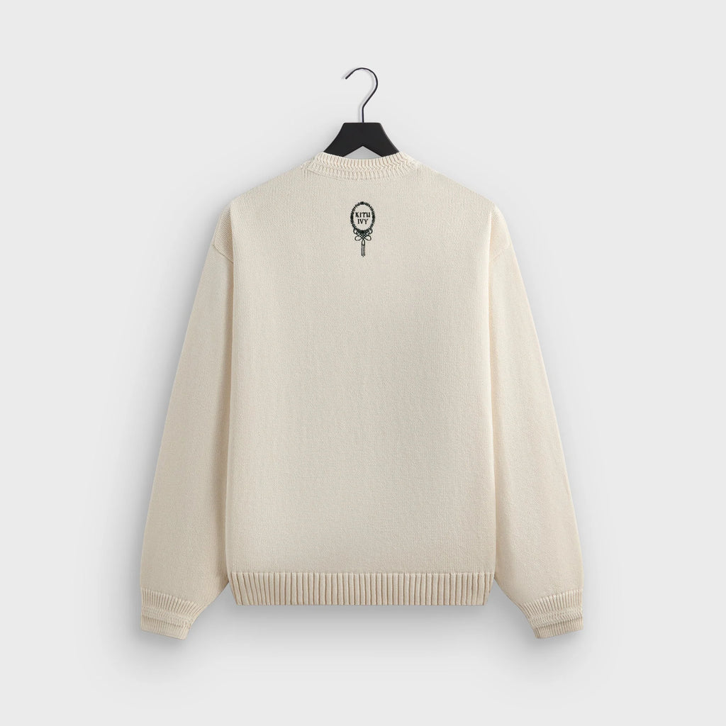 Kith Ivy Emblem Crewneck Sweater - Sandrift